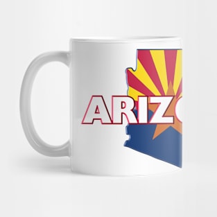 Arizona Colored State Mug